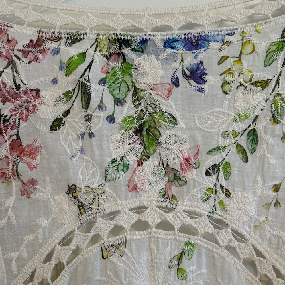 RACHEL Rachel Roy Floral Lace Cardigan - Picture 7 of 7